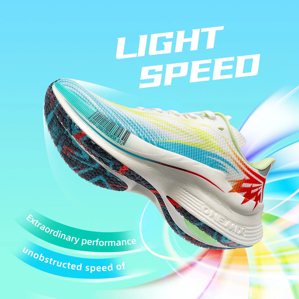ONEMIX 2024 Pro Running Shoes – Breathable Nylon Plate Sneakers for Men & Women