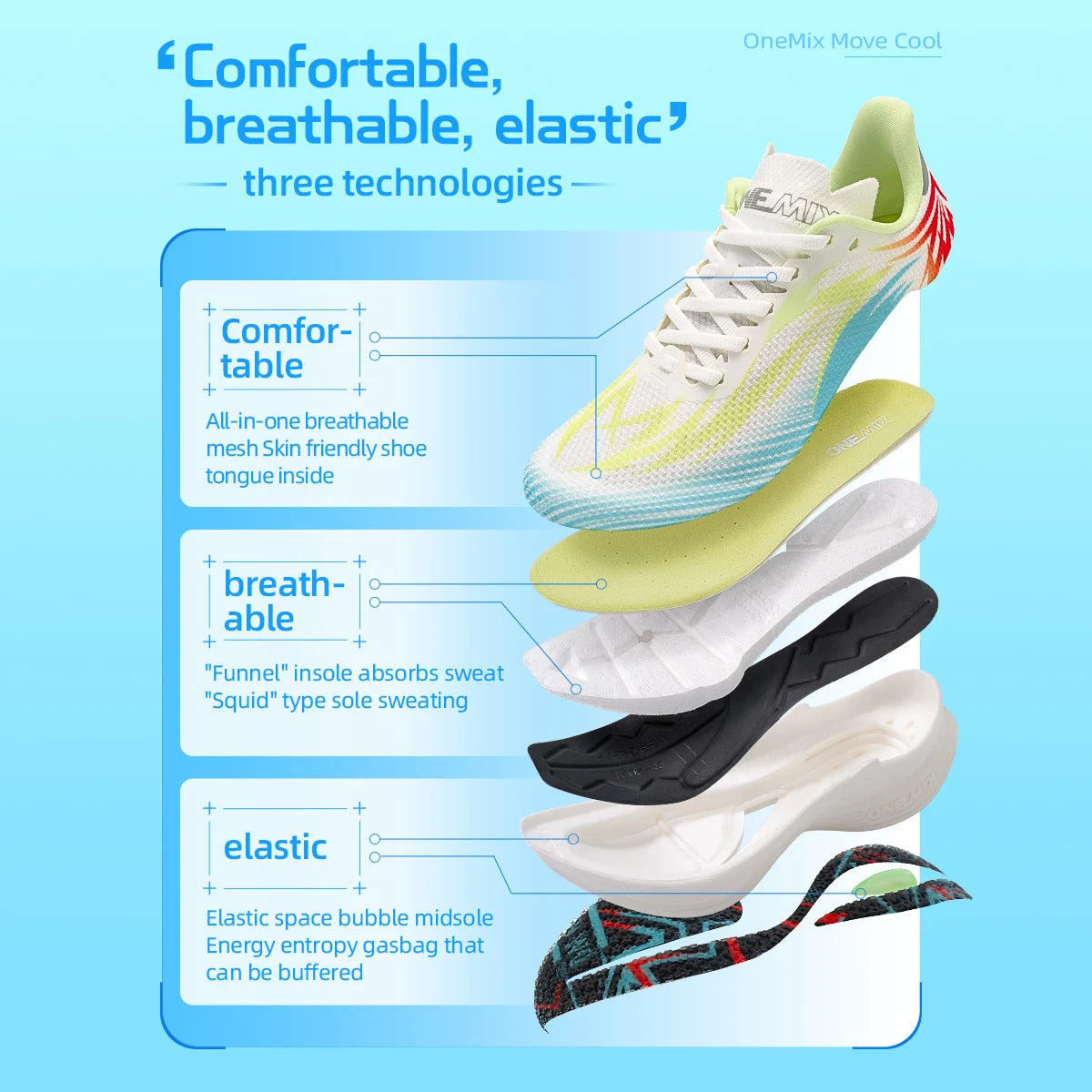 ONEMIX 2024 Pro Running Shoes – Breathable Nylon Plate Sneakers for Men & Women