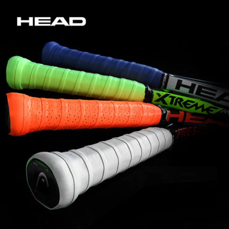10pcs Original HEAD Tennis & Padel Overgrips – Anti-Slip Racket Grip for Badminton & Beach Tennis