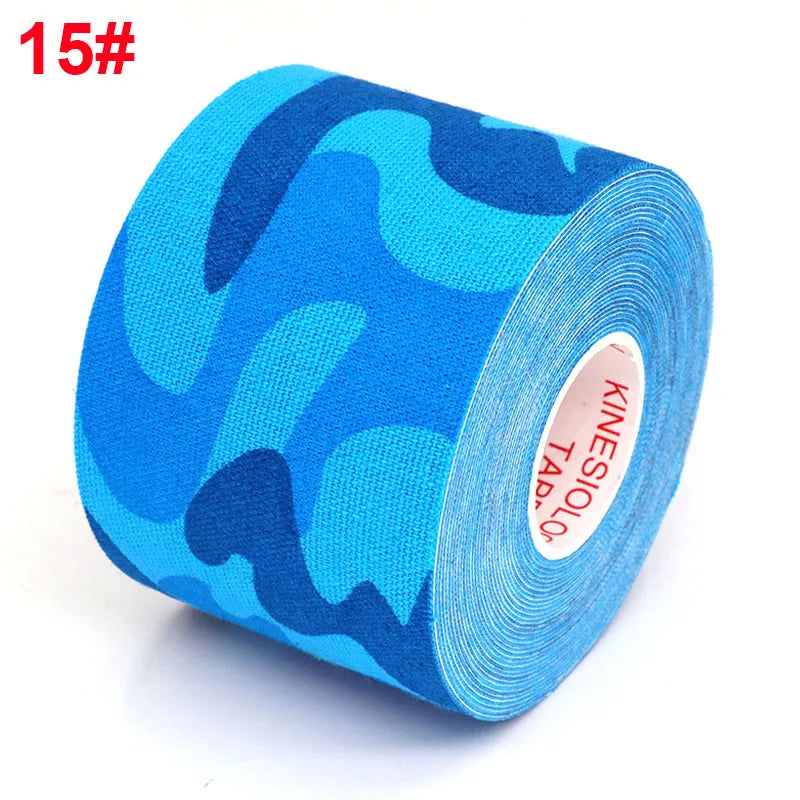 Kinesiology Tape for Sports | 5m Athletic Muscle Pain Relief Strapping Bands for Padel, Tennis & Gym