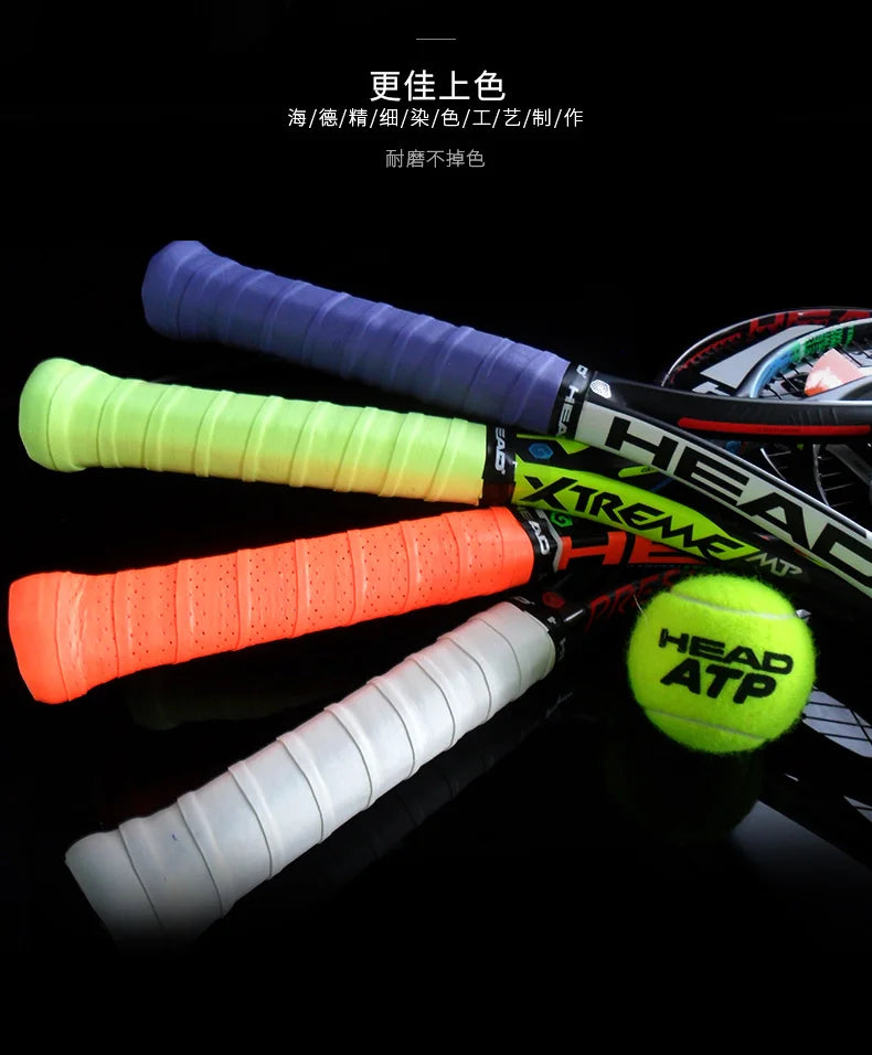 Head Anti-Slip Overgrip – Tennis & Padel Racket Grip with Shock Absorption
