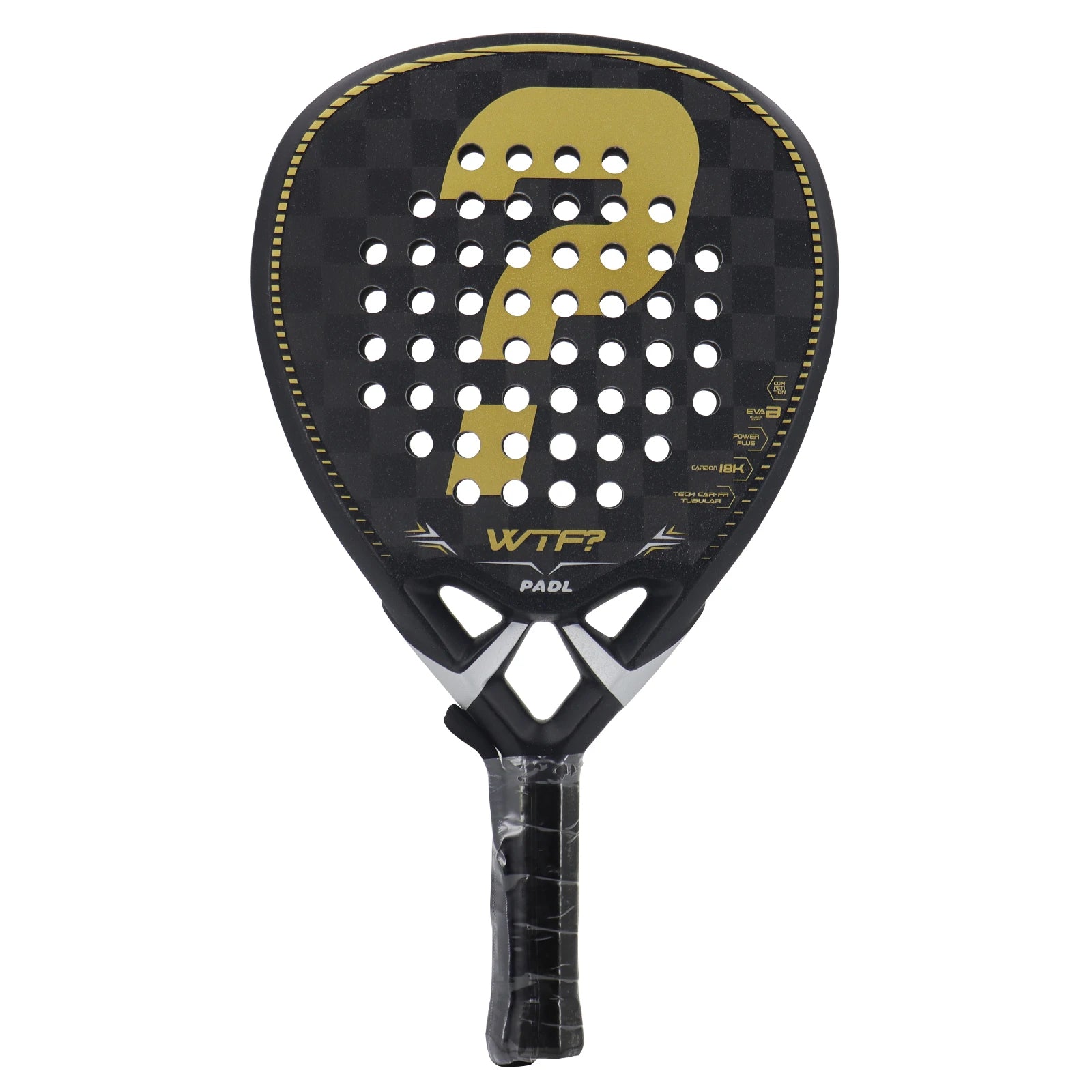 3K/12K Carbon Fiber Padel & Tennis Racket – EVA Foam Core for Men’s Training