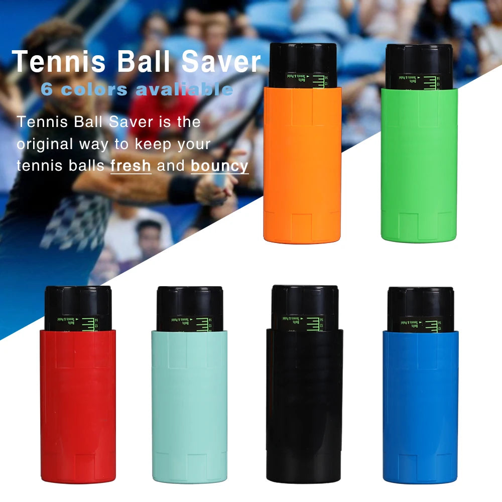 Tennis Ball Saver – Pressurized Storage Container to Keep Tennis Balls Fresh and Bouncy