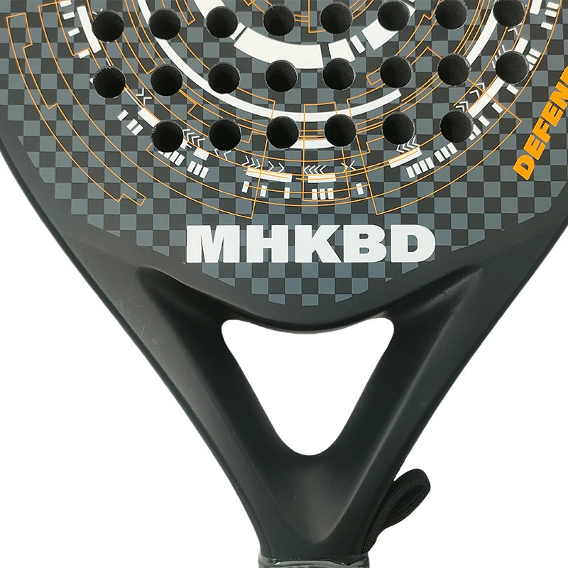 100% Carbon Fiber Padel Racket – EVA Memory Foam Core Beach Tennis Paddle