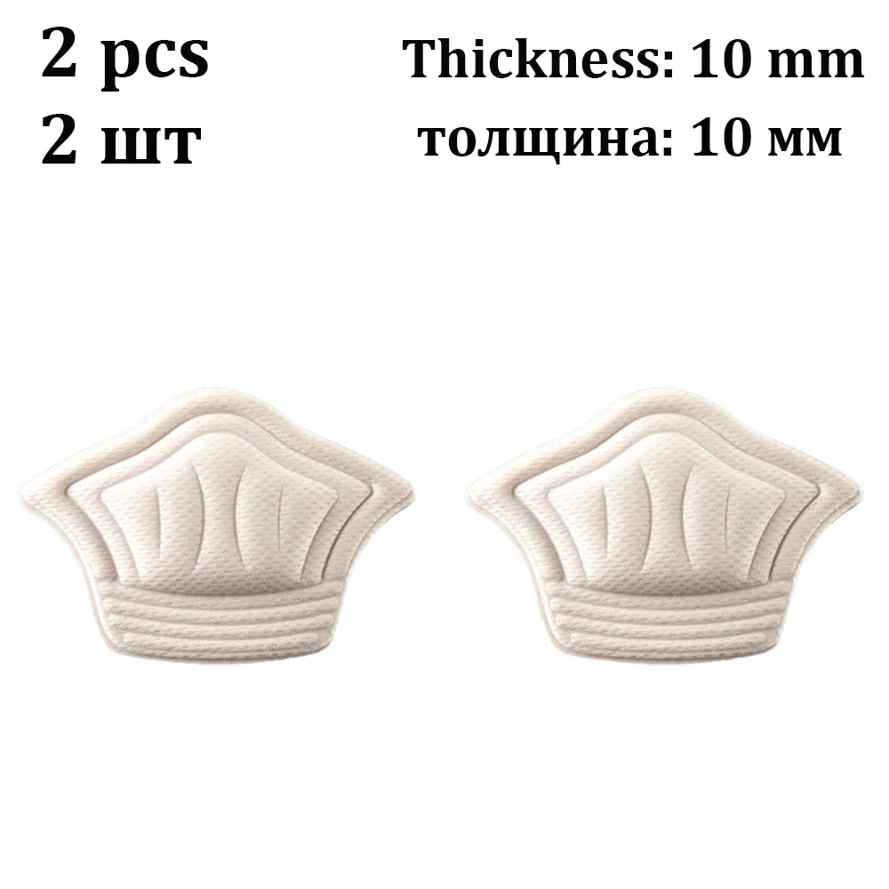 Sports Shoe Heel Pads – Anti-Wear Cushioned Insole Inserts & Foot Protectors