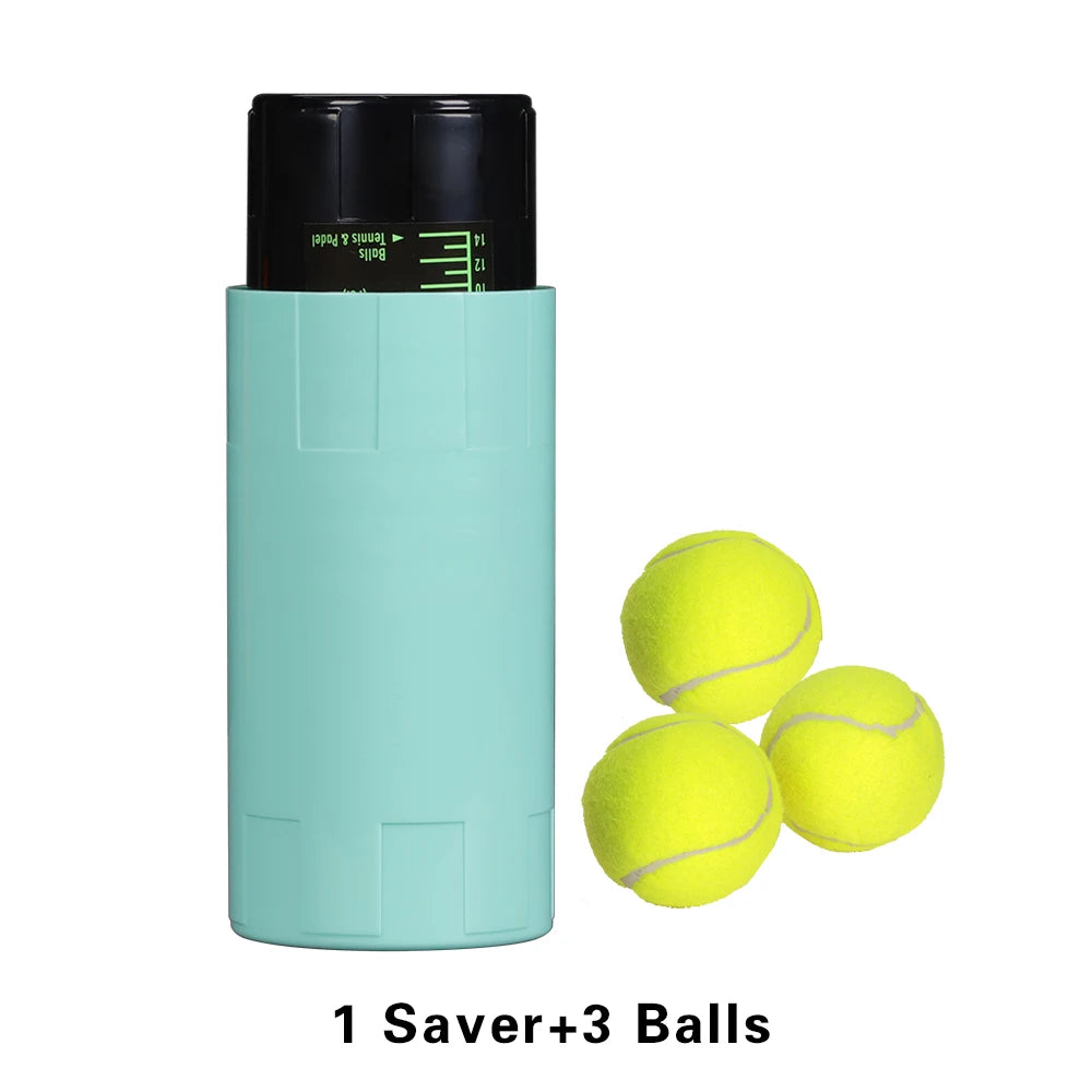 Tennis Ball Saver – Pressurized Storage Container to Keep Tennis Balls Fresh and Bouncy