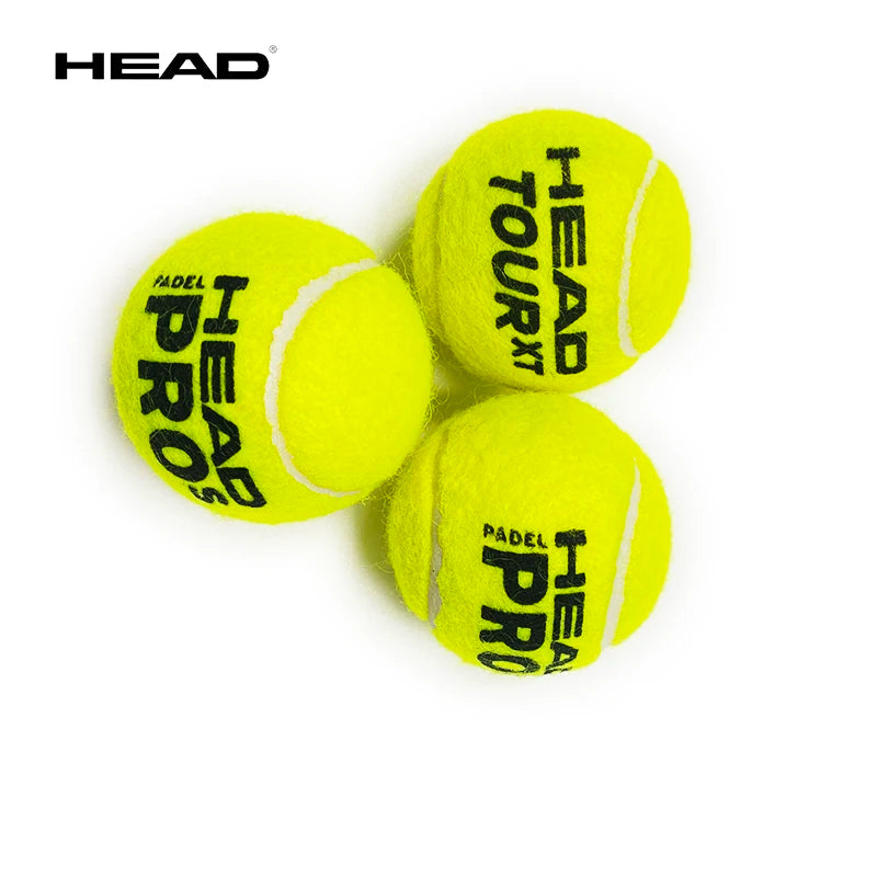 HEAD Tennis Balls – Professional Training Balls Wool & Rubber for Coaches and Players (3/6/9/12 PCS)