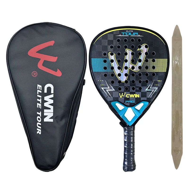 Camewin 18K Carbon Fiber Padel Racket – EVA Foam Core, Sweatproof Surface for Pro Players (2025 Edition)