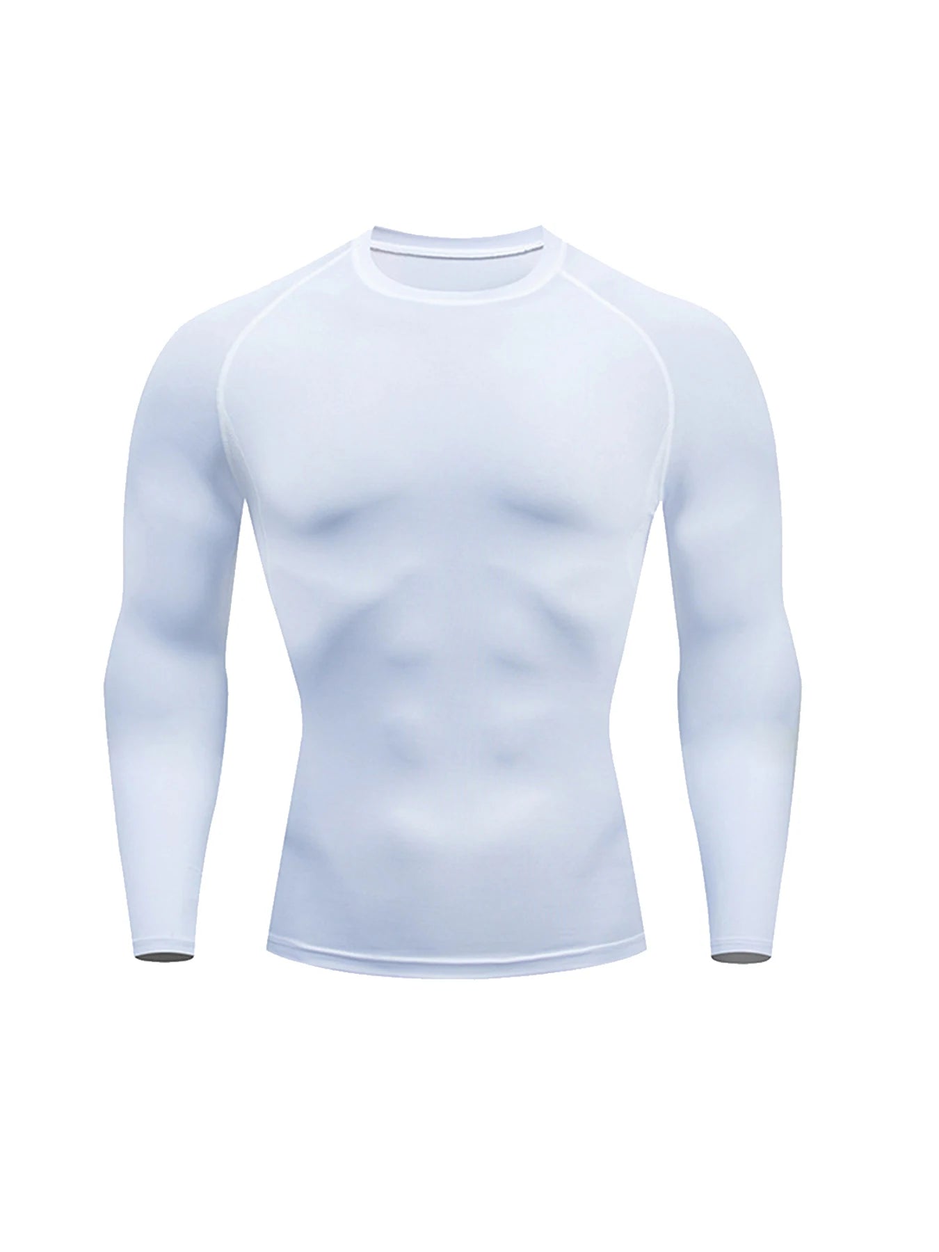 Men’s Compression Fit Long Sleeve – Quick-Dry Athletic Training Shirt