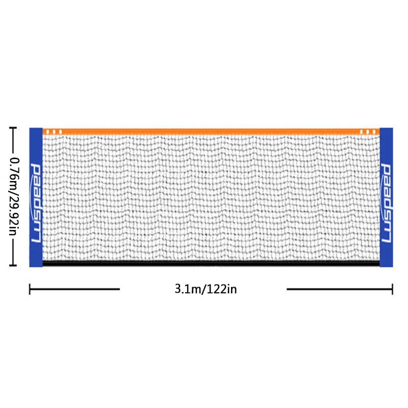 Portable Folding Tennis & Padel Training Net – Professional Standard Indoor/Outdoor Practice Net