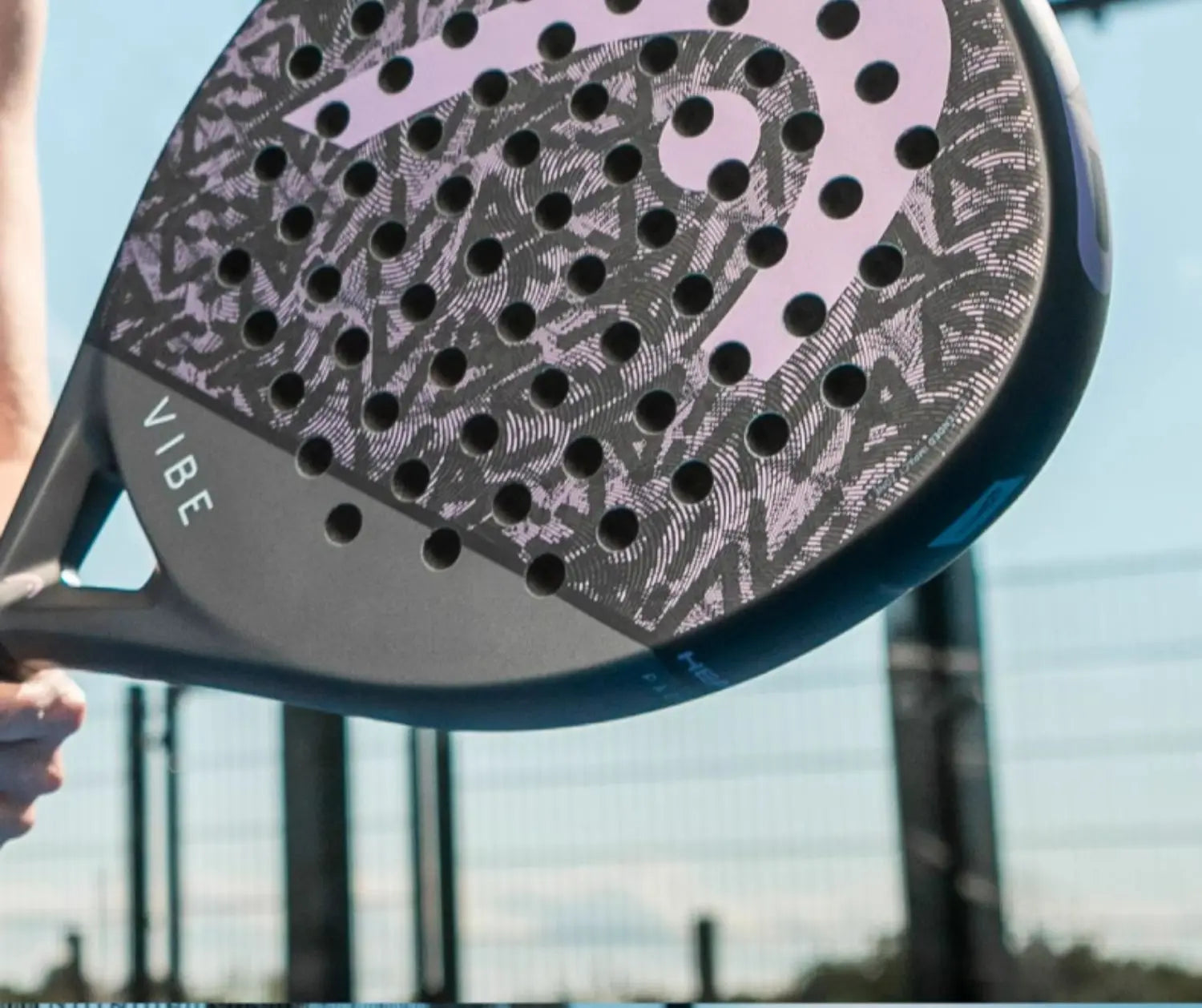 HEAD Zephyr Series Tennis & Padel Racket – All-Carbon Cage Plate Design