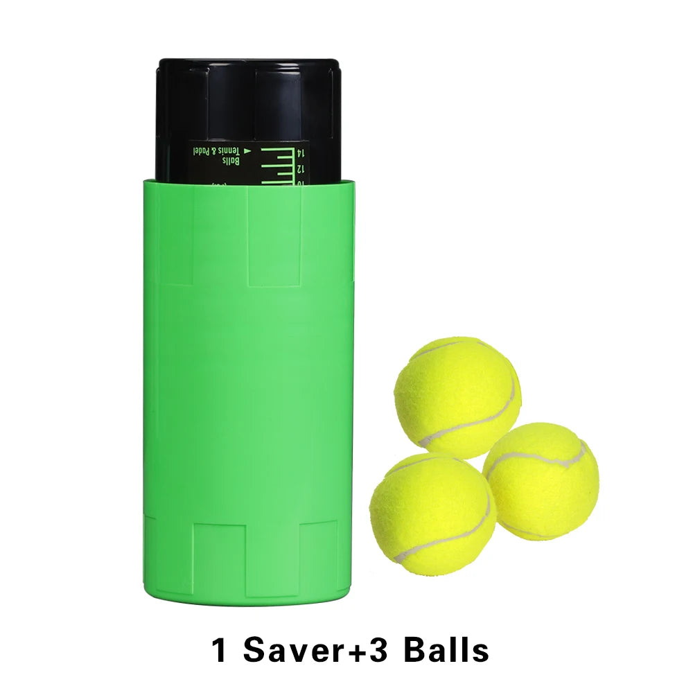 Tennis Ball Saver – Pressurized Storage Container to Keep Tennis Balls Fresh and Bouncy