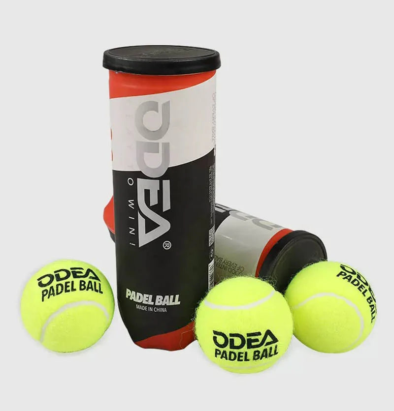 ODEA Padel & Tennis Balls – 3pcs Barrel | High Elasticity, Durable Training Balls