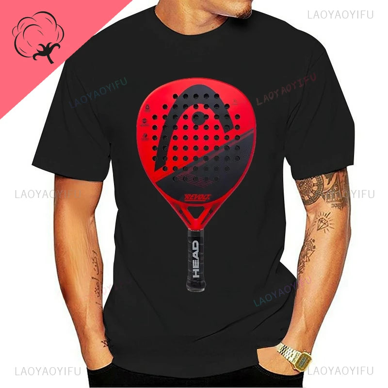 Porque Pierdo al Padel – Funny Cotton Graphic Tee for Men