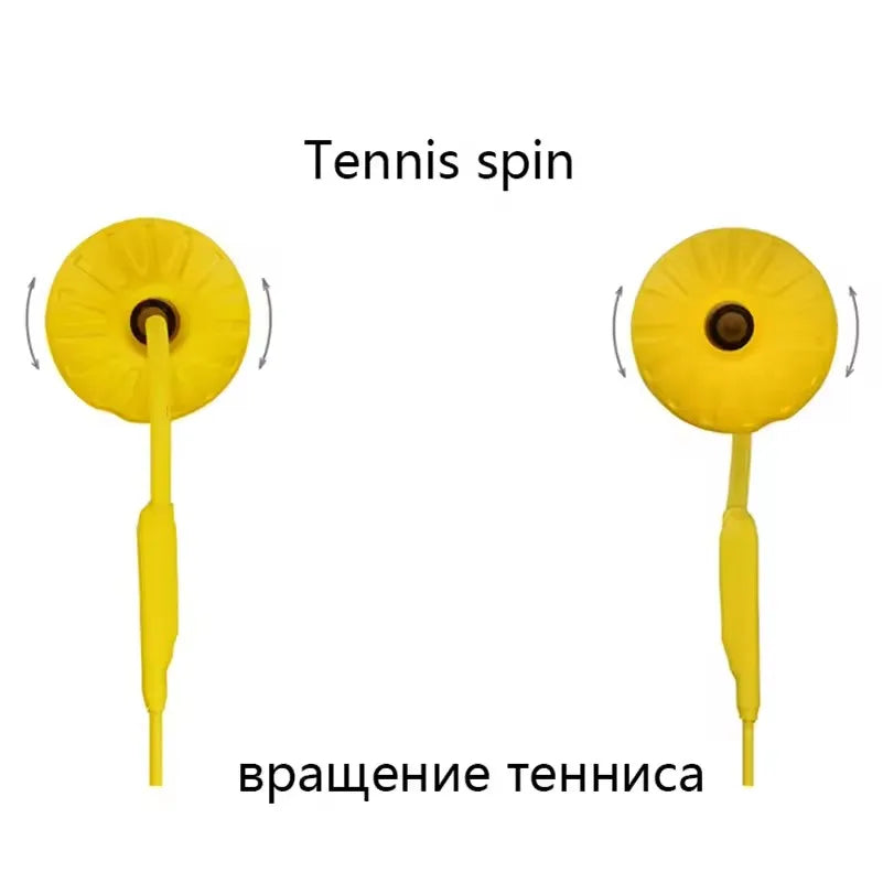 Portable Tennis Trainer – Topspin Rebound Practice Tool for Beginners