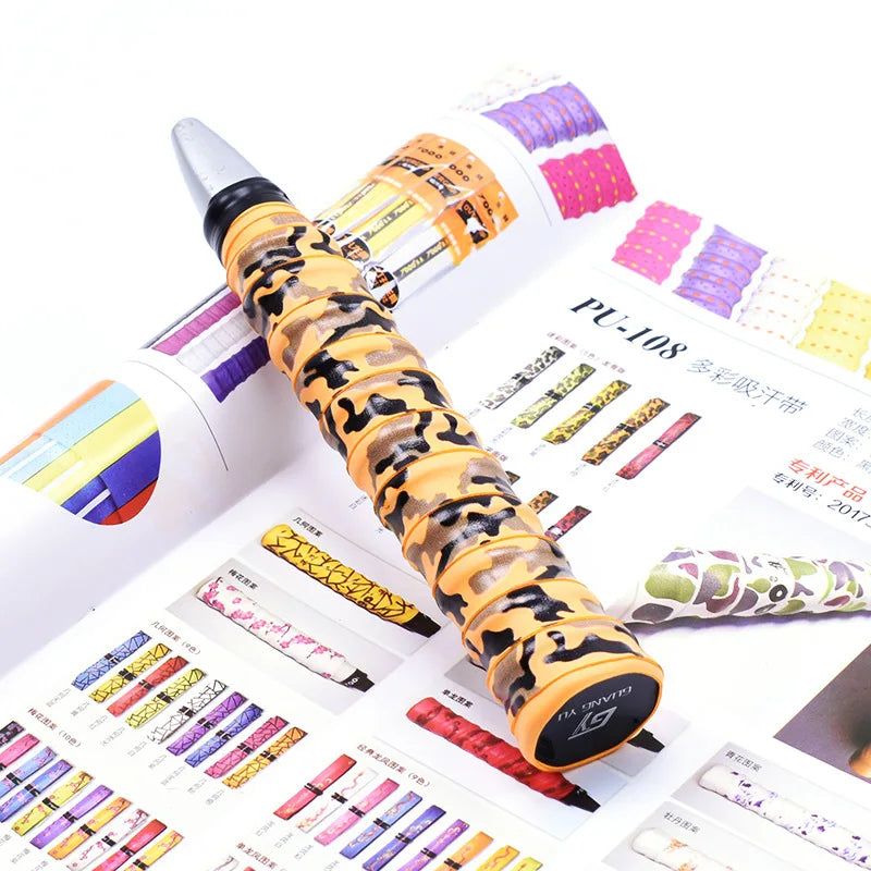 3pcs Camouflage Sports Racket Overgrips – Padel & Tennis Grip Tape