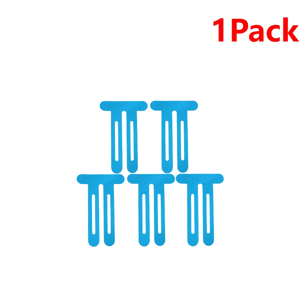 5Pcs Kinesiology Tape for Knee & Shoulder | Precut Athletic Muscle Support Tape for Padel, Tennis & Sports