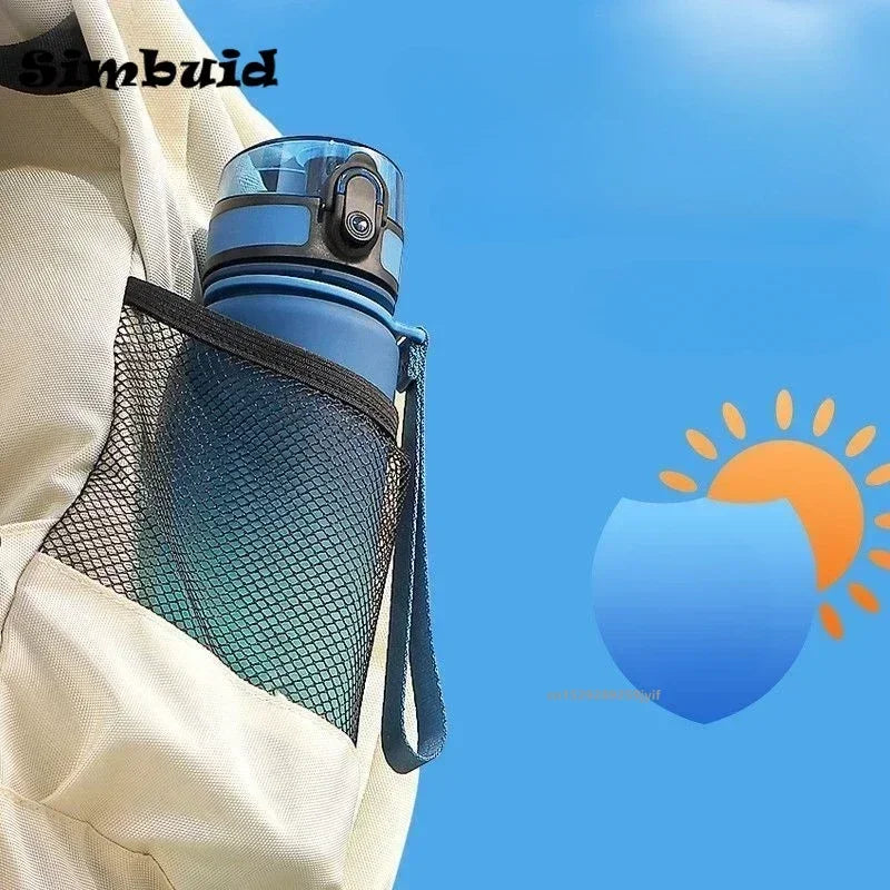 1L Leak-Proof Colorful Court Water Bottle – Portable & Durable