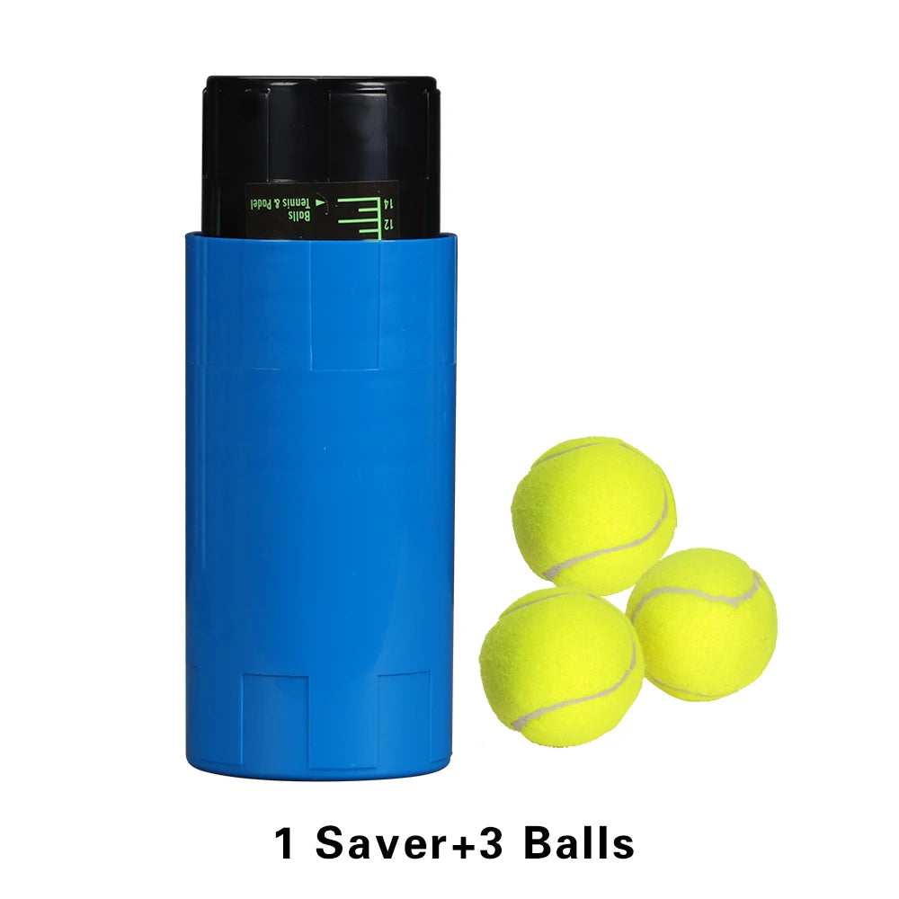 Tennis Ball Saver – Pressurized Storage Container to Keep Tennis Balls Fresh and Bouncy