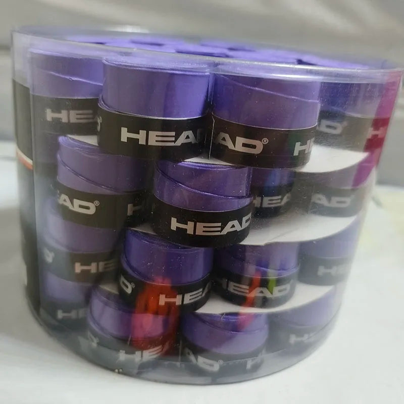 24pcs Original HEAD Tennis & Padel Overgrips – Anti-Slip Shock Absorption Racket Grip Tape