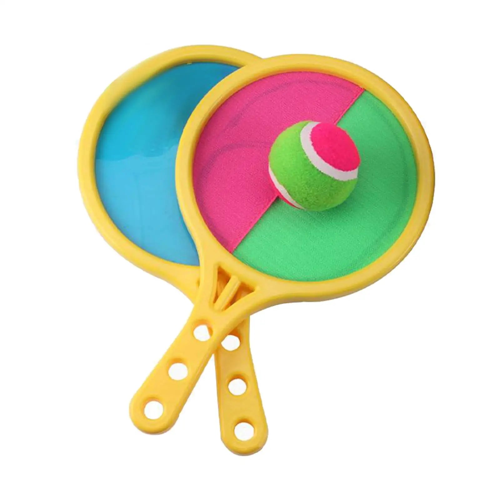 Mini Paddle Ball Racket Set – Beach & Outdoor Toss Game Toys for Kids and Adults