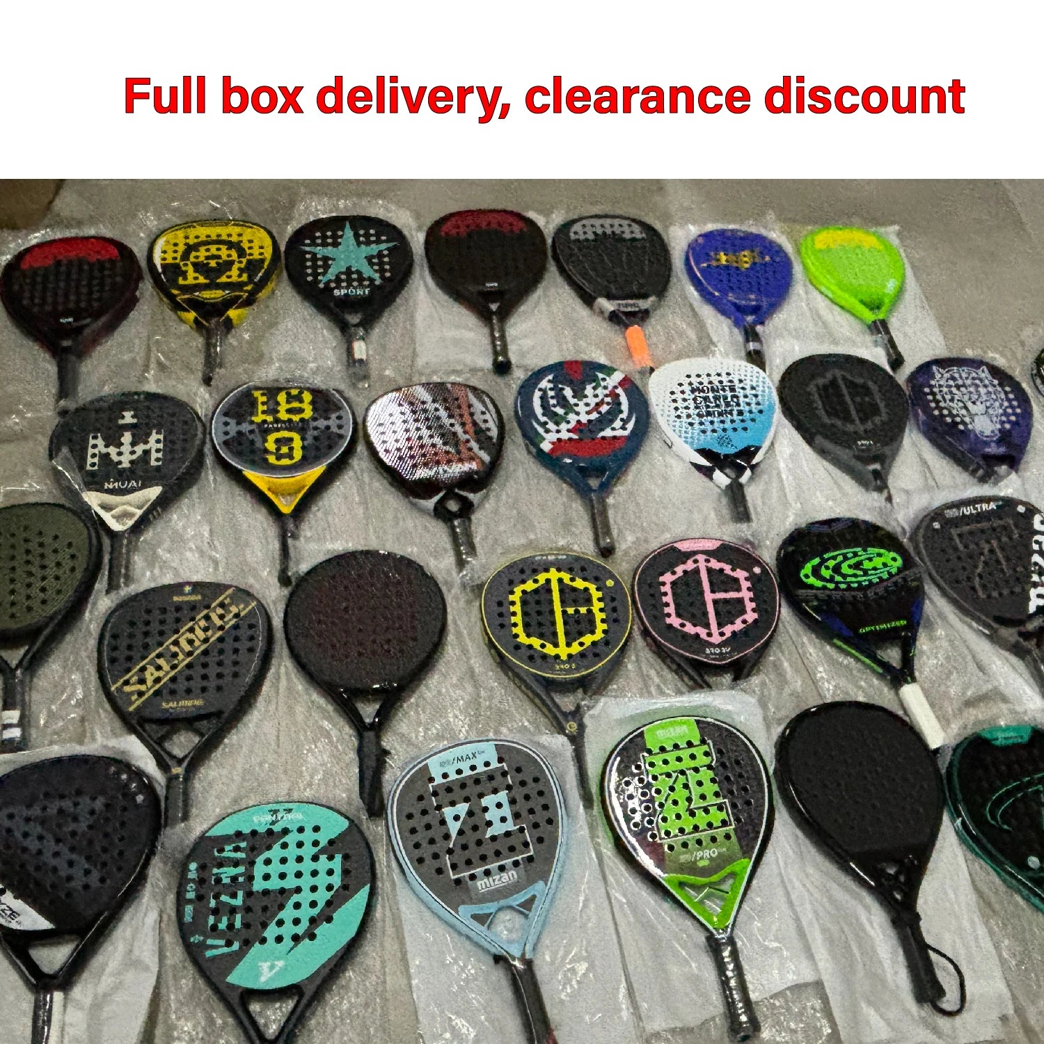 3K/12K Carbon Fiber Padel & Tennis Racket – EVA Foam Core for Men’s Training