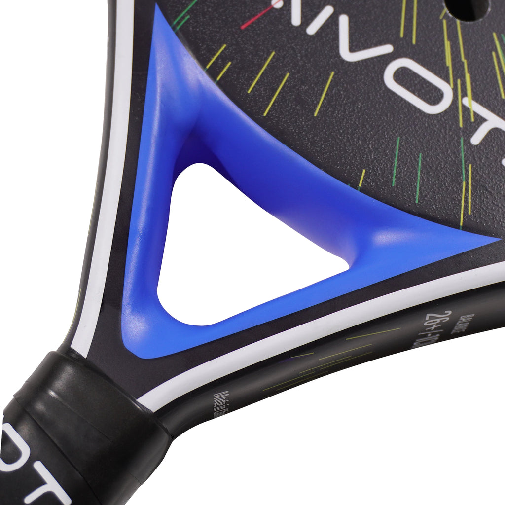 GAIVOTA PX20 2025 Blue Padel Racket | Carbon Fiber EVA Memory Foam Core Lightweight Tennis Paddle