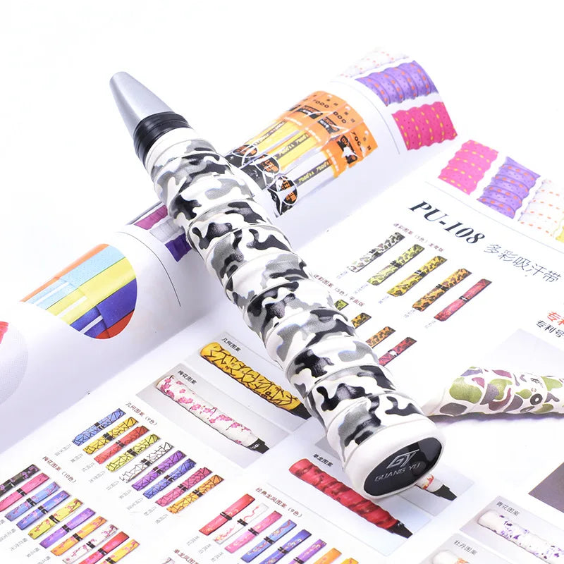 3pcs Camouflage Sports Racket Overgrips – Padel & Tennis Grip Tape