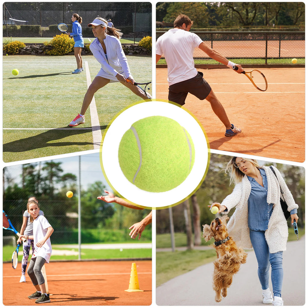 3pcs Padel Balls – High Bounce Practice Paddle Tennis Balls for Training & Matches