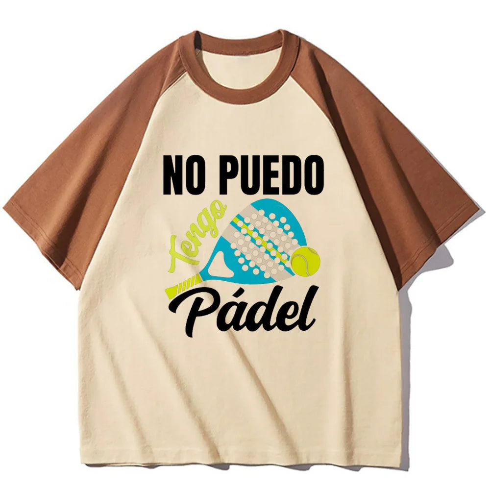 Juniors’ Padel Printed Shirt – Lightweight & Breathable Sports Top for Kids
