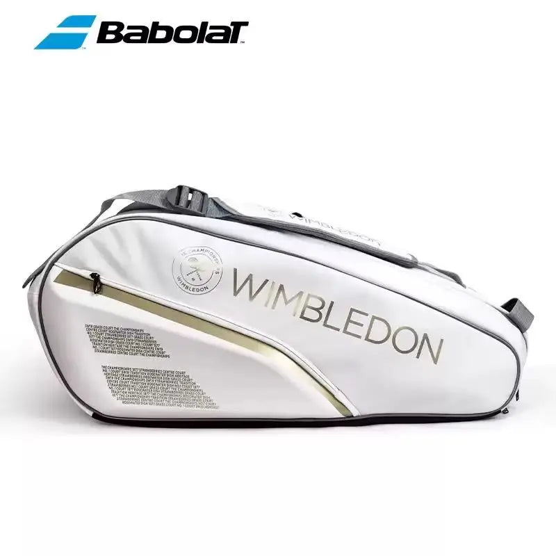 Babolat Wimbledon RAFA/RH6 Pure WIM Tennis & Padel Racket Backpack with Shoe Compartment