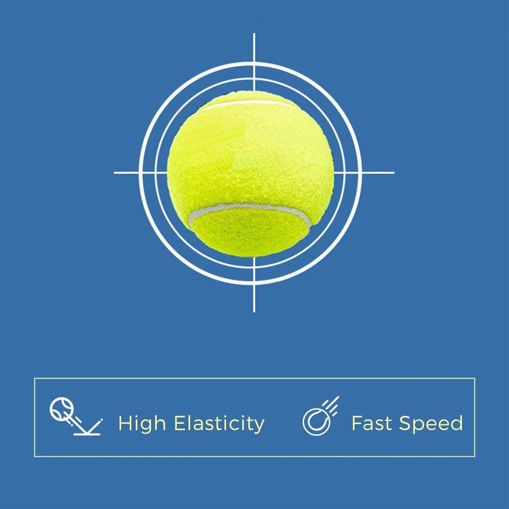 3pcs Padel Balls – High Bounce Practice Paddle Tennis Balls for Training & Matches