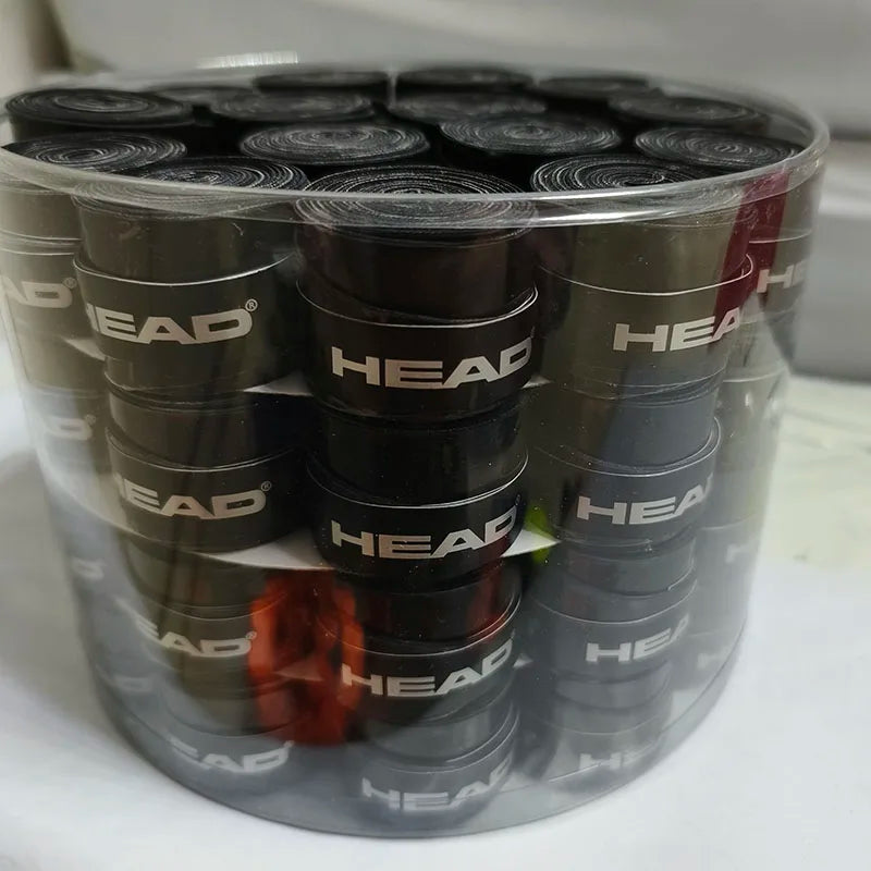 24pcs Original HEAD Tennis & Padel Overgrips – Anti-Slip Shock Absorption Racket Grip Tape