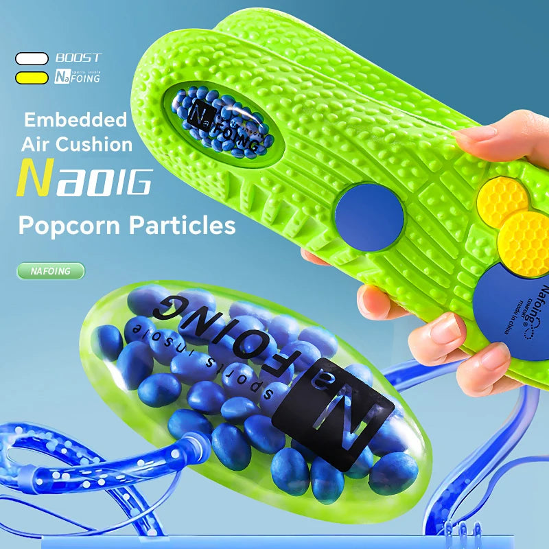 Shock-Absorbing EVA Insoles – Breathable Arch Support Pads for Men & Women
