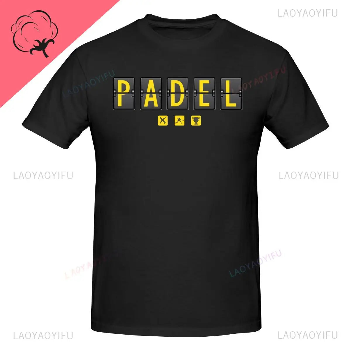 Porque Pierdo al Padel – Funny Cotton Graphic Tee for Men