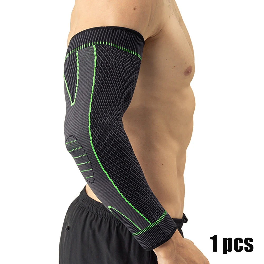 TIKE Compression Elbow Sleeve – Breathable Non-Slip Arm Support for Pain Relief