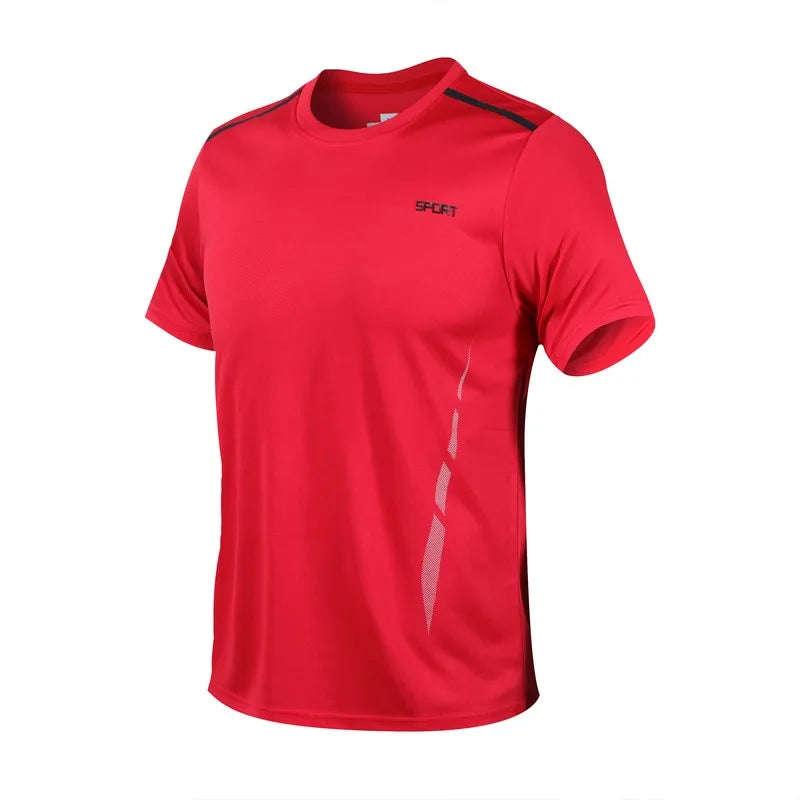 Men’s Quick-Dry Training Set – Breathable Court T-Shirt & Shorts Combo