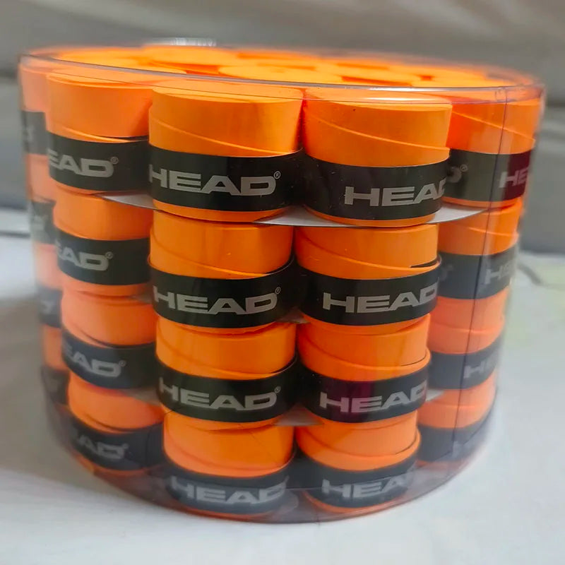 24pcs Original HEAD Tennis & Padel Overgrips – Anti-Slip Shock Absorption Racket Grip Tape