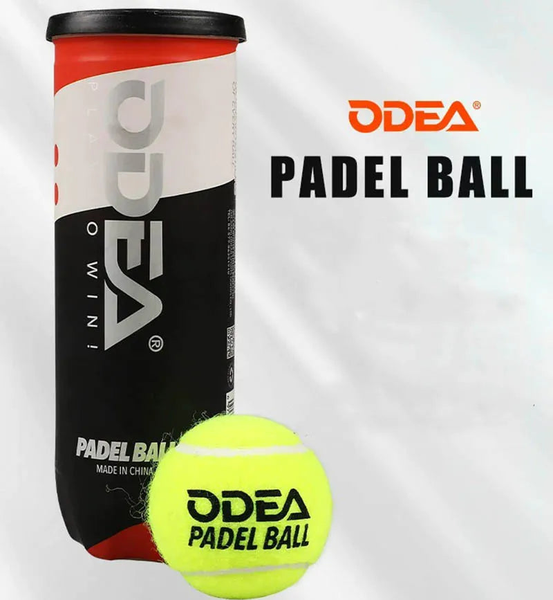 ODEA Padel & Tennis Balls – 3pcs Barrel | High Elasticity, Durable Training Balls