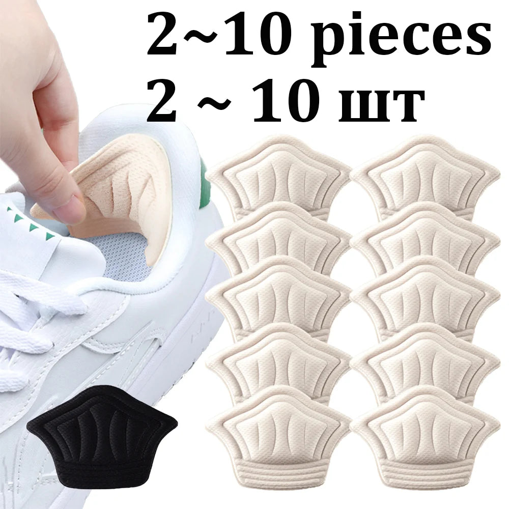Sports Shoe Heel Pads – Anti-Wear Cushioned Insole Inserts & Foot Protectors
