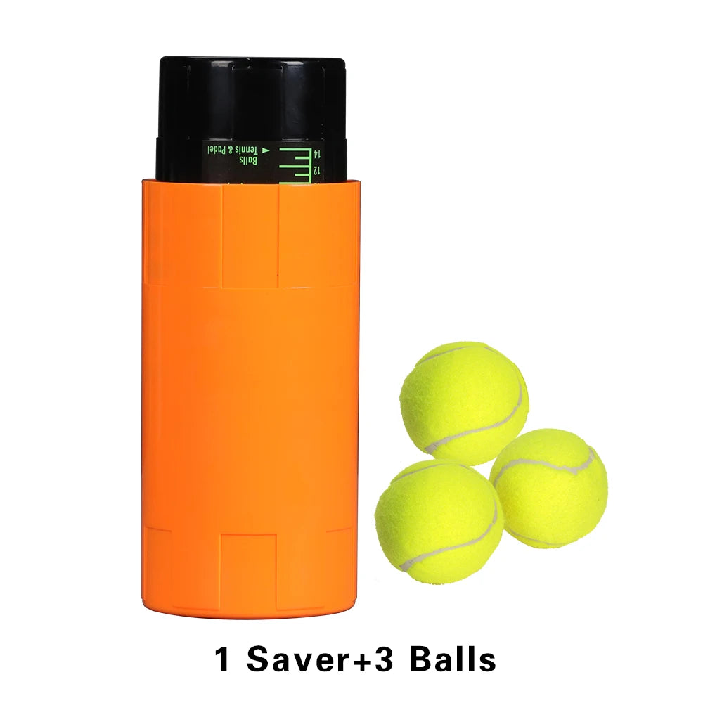 Tennis Ball Saver – Pressurized Storage Container to Keep Tennis Balls Fresh and Bouncy