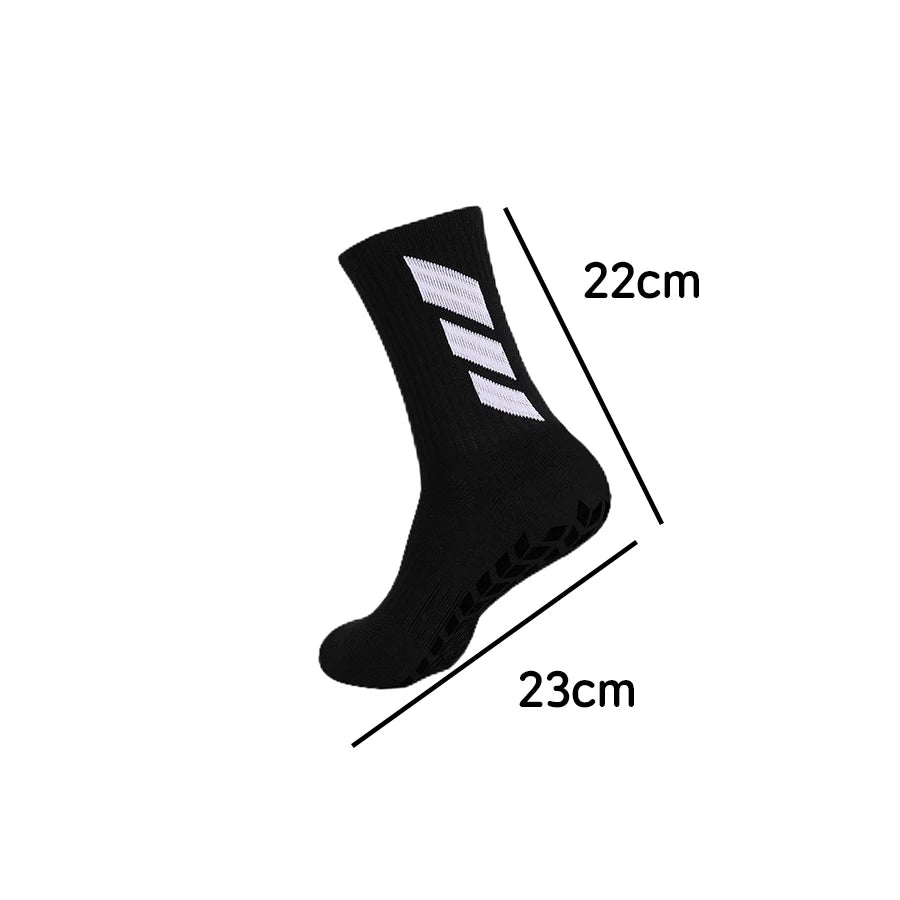 Men’s Anti-Slip Performance Socks – Grip-Enhanced Court Comfort (1 Pair)
