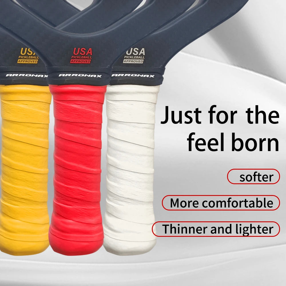 3pcs Anti-Slip Racket Grip – Sweatband & Shock Absorbing Overgrips