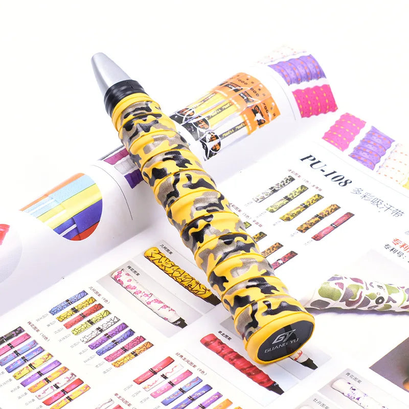 3pcs Camouflage Sports Racket Overgrips – Padel & Tennis Grip Tape