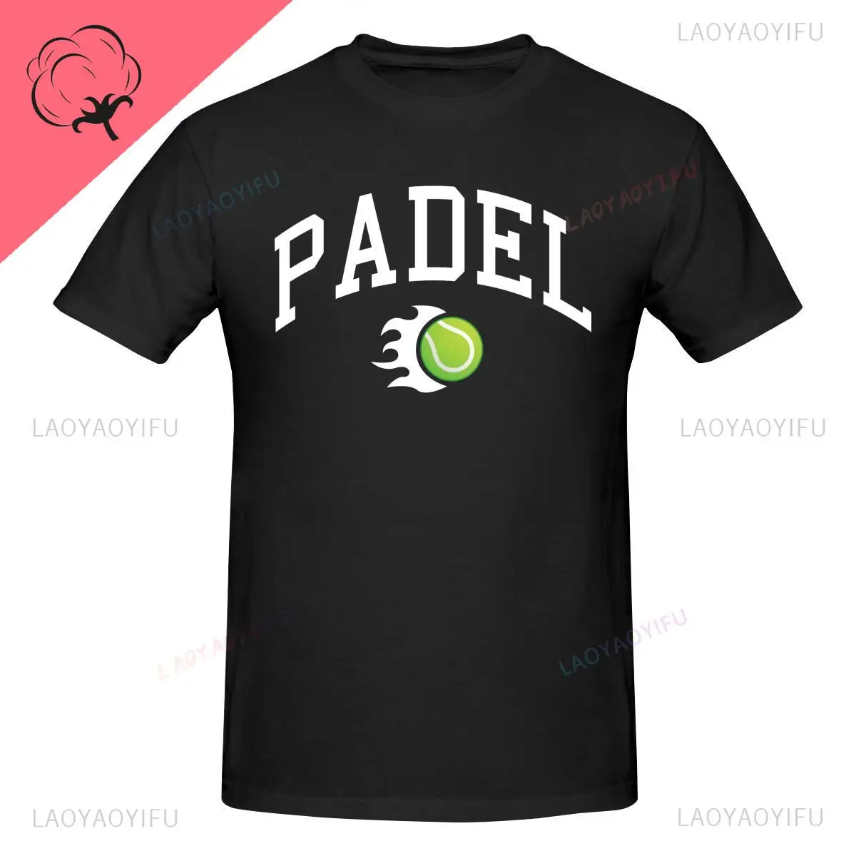 Porque Pierdo al Padel – Funny Cotton Graphic Tee for Men
