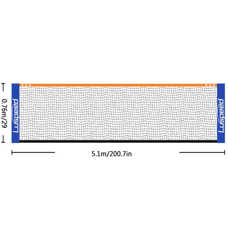 Portable Folding Tennis & Padel Training Net – Professional Standard Indoor/Outdoor Practice Net