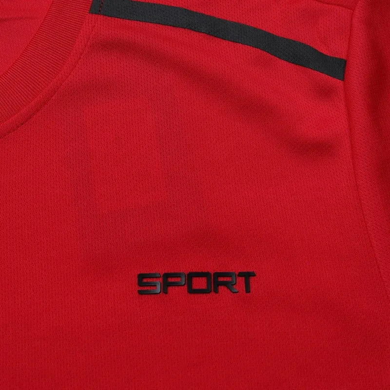 Men’s Quick-Dry Training Set – Breathable Court T-Shirt & Shorts Combo
