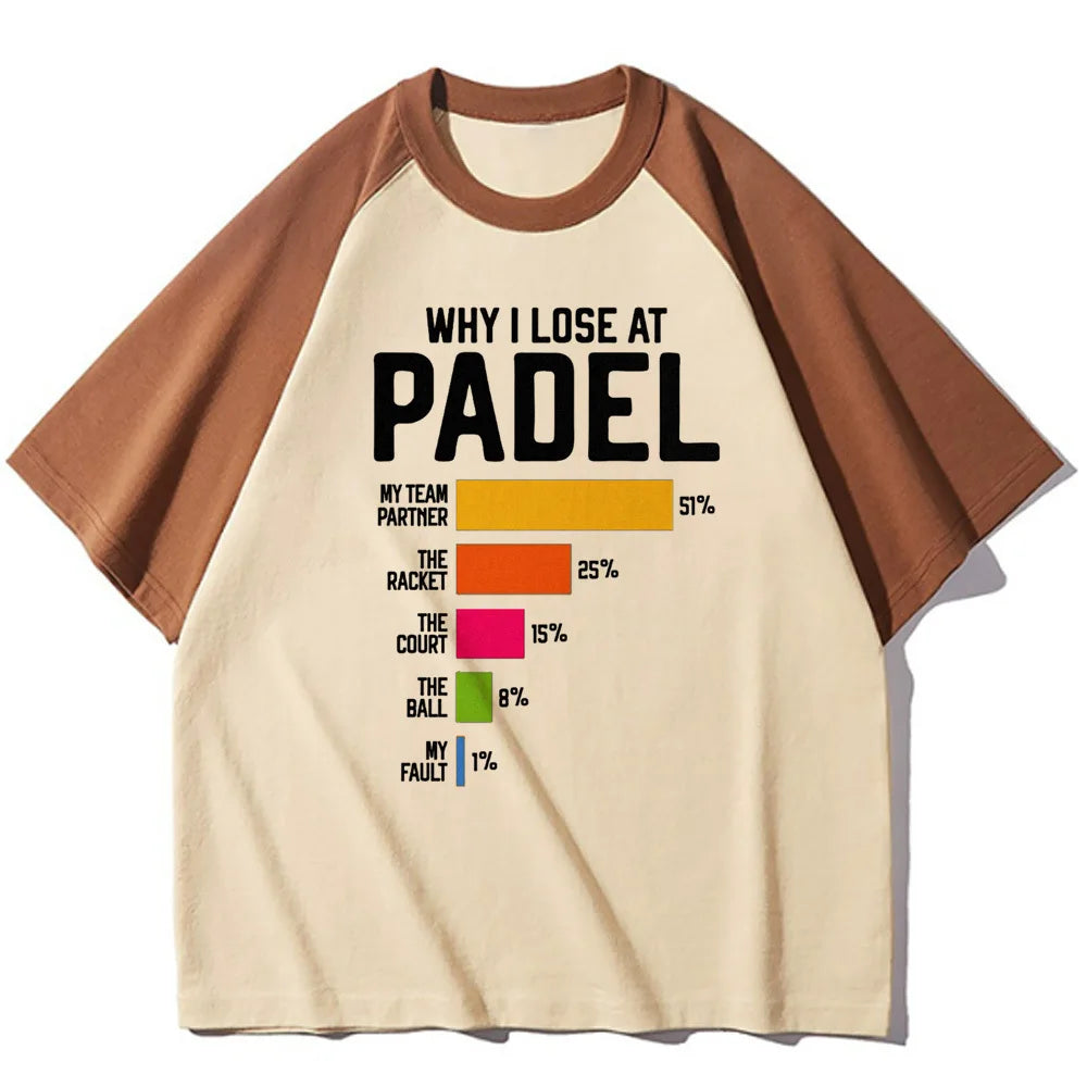 Juniors’ Padel Printed Shirt – Lightweight & Breathable Sports Top for Kids