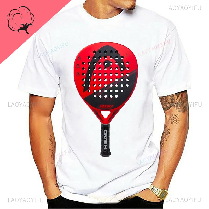 Porque Pierdo al Padel – Funny Cotton Graphic Tee for Men