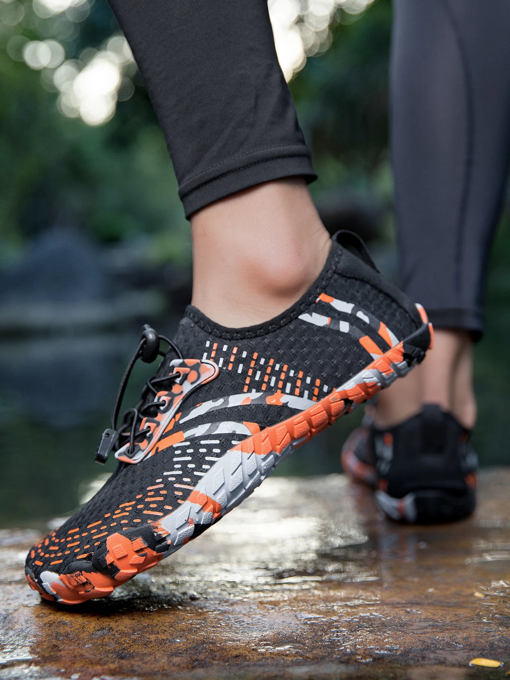 Oiaano Unisex Sports Shoes | Anti-Slip Lightweight Breathable Barefoot Running & Outdoor Walking Shoes